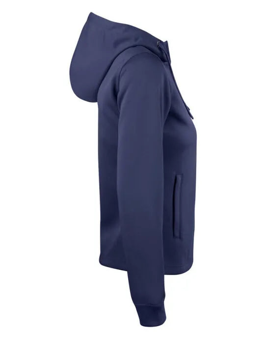 Clique Ladies Basic Active Fz Hoody Cq021015 - - Customisable SWEATSHIRTS AND HOODIES