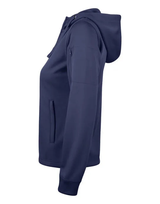 Clique Ladies Basic Active Fz Hoody Cq021015 - - Customisable SWEATSHIRTS AND HOODIES