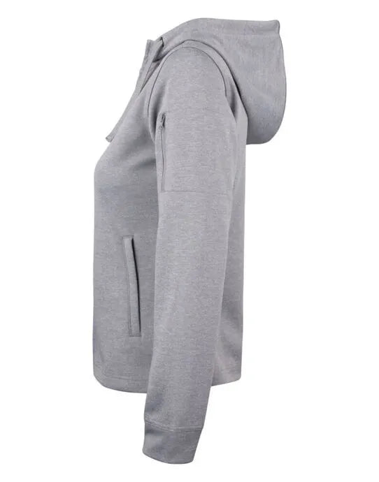 Clique Ladies Basic Active Fz Hoody Cq021015 - - Customisable SWEATSHIRTS AND HOODIES