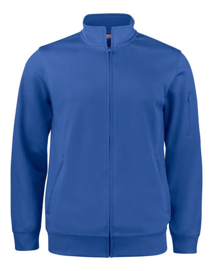Clique Basic Active Cardigan Cq021016 - Royal Blue 2XL - Customisable SWEATSHIRTS AND HOODIES