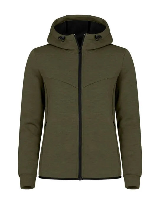 Clique Ladies Hayden Cq021025 - Fog Green M - Customisable SWEATSHIRTS AND HOODIES