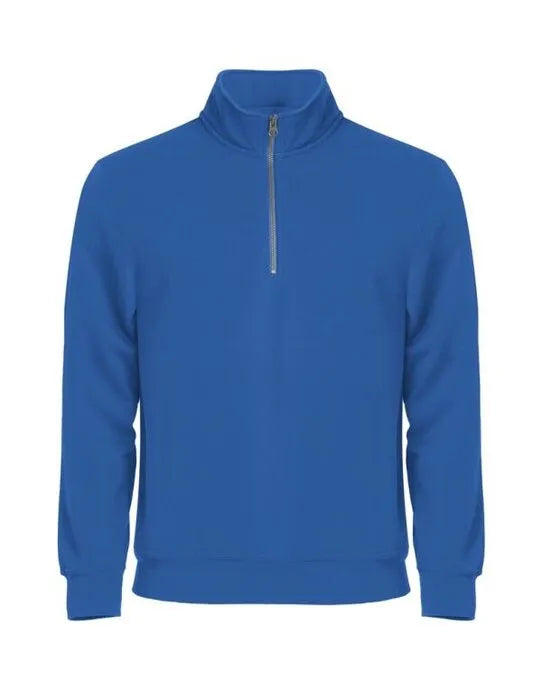 Clique - Basic Half Zip - Royal Blue - Customisable SWEATSHIRTS AND HOODIES