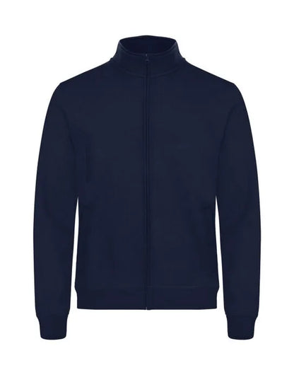 Clique - Basic Cardigan - Dark Navy - Customisable SWEATSHIRTS AND HOODIES