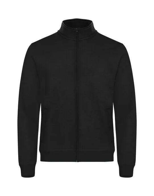 Clique - Basic Cardigan - Black - Customisable SWEATSHIRTS AND HOODIES