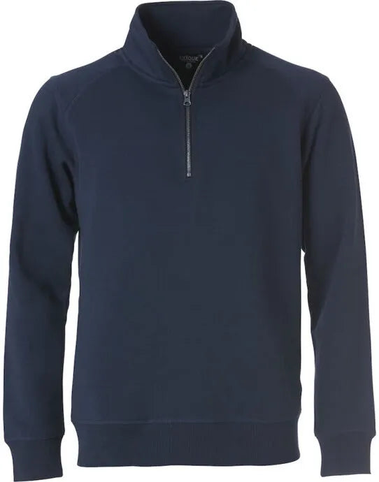 Clique - Classic Half Zip - Dark Navy - Customisable SWEATSHIRTS AND HOODIES