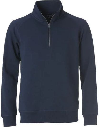 Clique - Classic Half Zip - Dark Navy - Customisable SWEATSHIRTS AND HOODIES