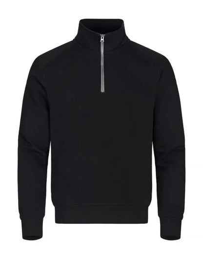 Clique - Classic Half Zip - Black - Customisable SWEATSHIRTS AND HOODIES
