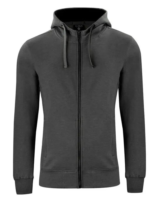 Clique Classic Full Zip Hoody Cq021044 - Anthracite Melange 3XL - Customisable SWEATSHIRTS AND HOODIES