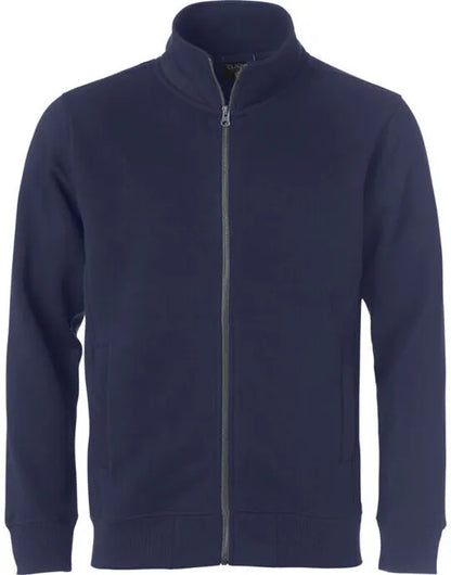 Clique Classic Cardigan Cq021048 - Dark Navy L - Customisable SWEATSHIRTS AND HOODIES