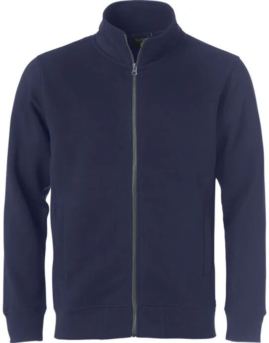 Clique Classic Cardigan Cq021048 - Dark Navy XL - Customisable SWEATSHIRTS AND HOODIES
