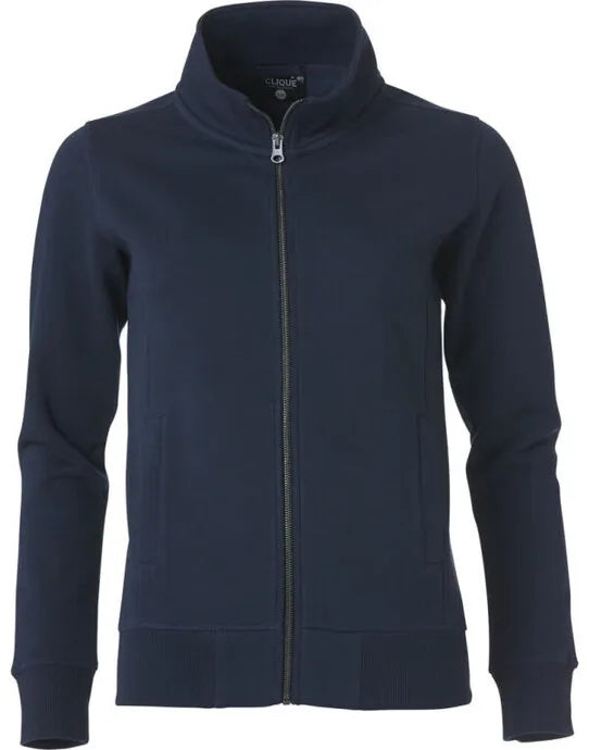 Clique Ladies Classic Cardigan Cq021049 - Dark Navy M - Customisable SWEATSHIRTS AND HOODIES