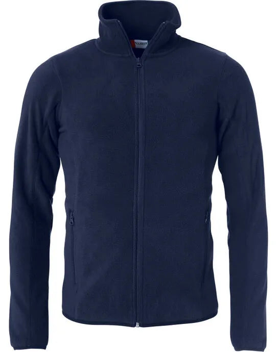 Clique - Basic Polar Fleece Jacket - Dark Navy - Customisable OUTERWEAR