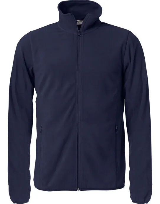 Clique - Basic Micro Fleece Jacket - Dark Navy - Customisable OUTERWEAR