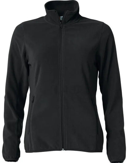 Clique Ladies Basic Micro Fleece Jacket Cq023915 - Black L - Customisable OUTERWEAR