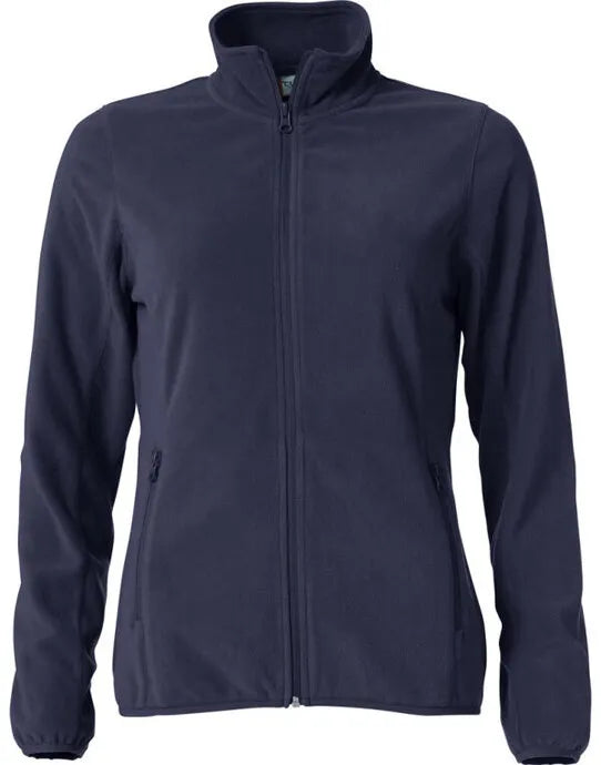 Clique Ladies Basic Micro Fleece Jacket Cq023915 - Dark Navy M - Customisable OUTERWEAR