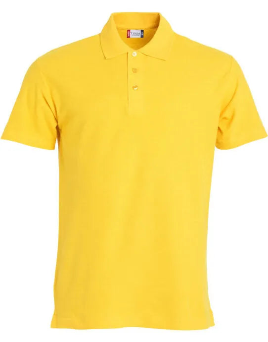 Clique - Basic Polo - Lemon - Customisable POLO SHIRTS