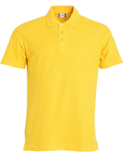Clique - Basic Polo - Lemon - Customisable POLO SHIRTS