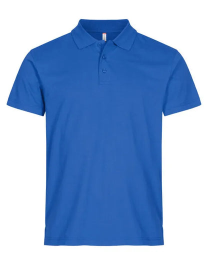 Clique - Basic Polo - Royal Blue - Customisable POLO SHIRTS
