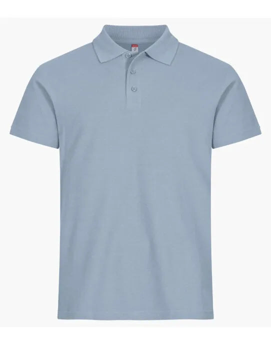 Clique - Basic Polo - Soft Blue - Customisable POLO SHIRTS