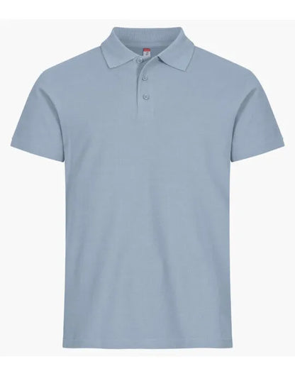Clique - Basic Polo - Soft Blue - Customisable POLO SHIRTS