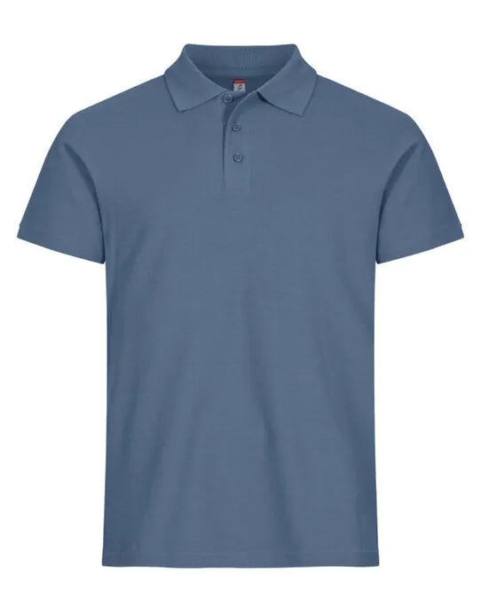 Clique - Basic Polo - Steel Blue - Customisable POLO SHIRTS