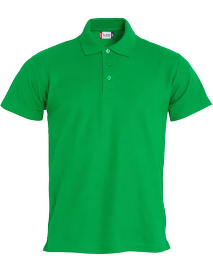 Clique - Basic Polo - Apple Green - Customisable POLO SHIRTS