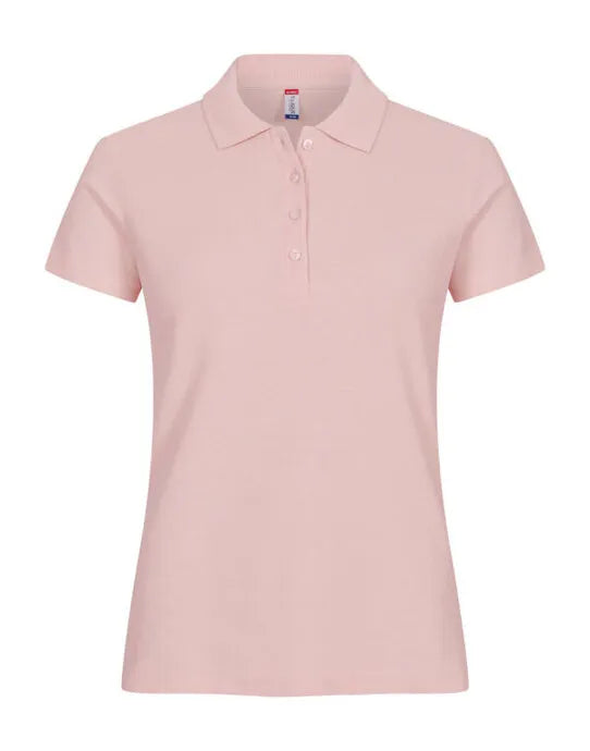 Clique - Ladies Basic Polo - Candy Pink - Customisable POLO SHIRTS