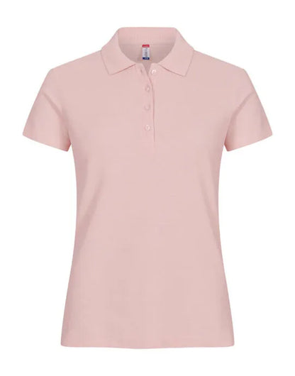 Clique - Ladies Basic Polo - Candy Pink - Customisable POLO SHIRTS