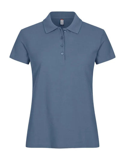 Clique - Ladies Basic Polo - Steel Blue - Customisable POLO SHIRTS