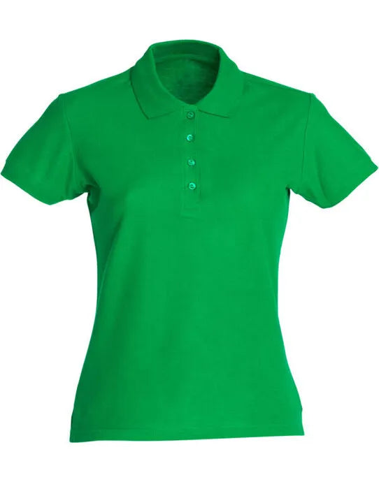 Clique - Ladies Basic Polo - Apple Green - Customisable POLO SHIRTS