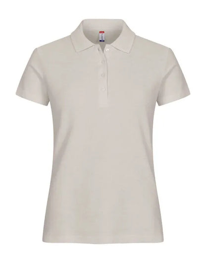Clique - Ladies Basic Polo - Stone - Customisable POLO SHIRTS