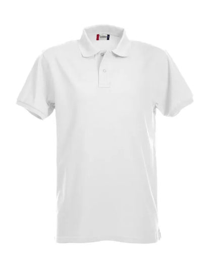 Clique - Stretch Premium Polo - White - Customisable POLO SHIRTS