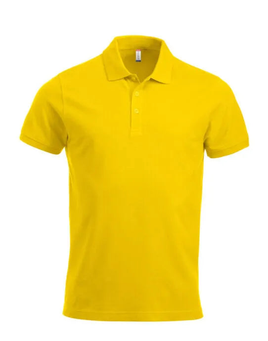 Clique - Short Sleeve Classic Lincoln - Lemon - Customisable POLO SHIRTS