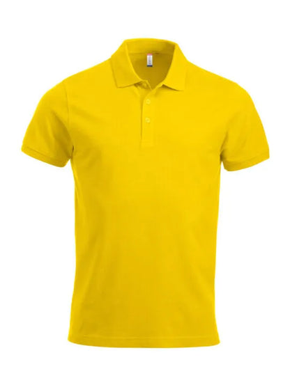 Clique - Short Sleeve Classic Lincoln - Lemon - Customisable POLO SHIRTS