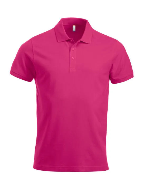 Clique - Short Sleeve Classic Lincoln - Bright Cerise - Customisable POLO SHIRTS