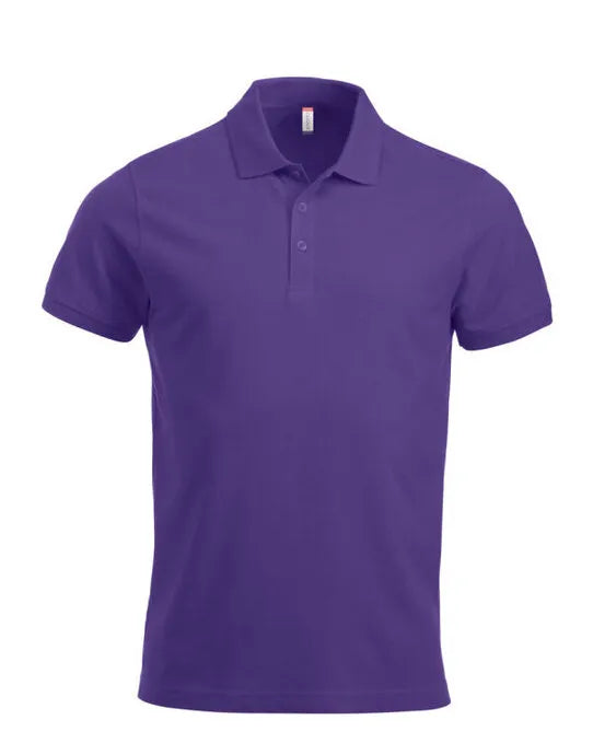 Clique - Short Sleeve Classic Lincoln - Bright Lilac - Customisable POLO SHIRTS