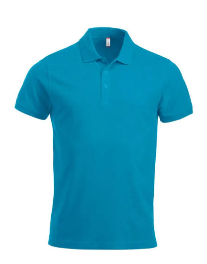 Clique - Short Sleeve Classic Lincoln - Turquoise - Customisable POLO SHIRTS