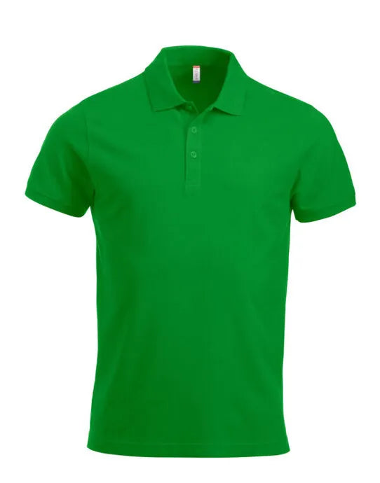Clique - Short Sleeve Classic Lincoln - Apple Green - Customisable POLO SHIRTS