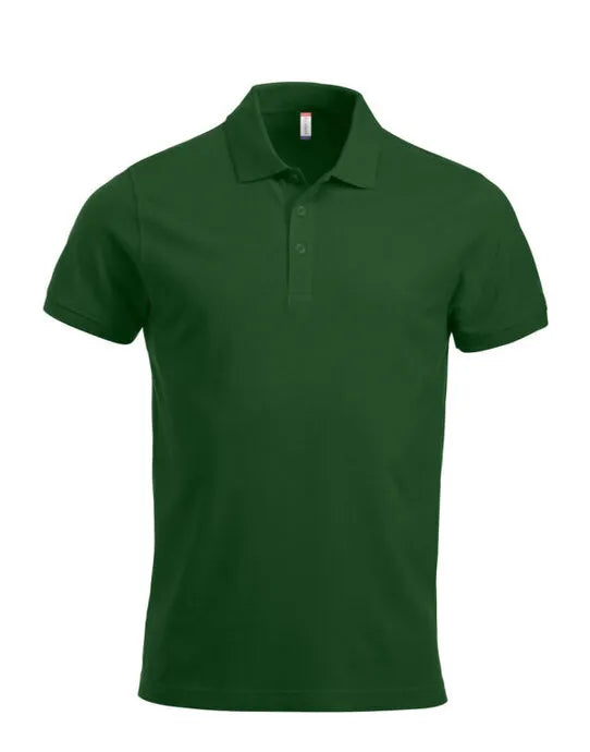 Clique - Short Sleeve Classic Lincoln - Bottle Green - Customisable POLO SHIRTS