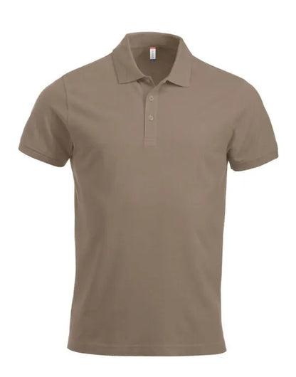 Clique - Short Sleeve Classic Lincoln - Caffe Latte - Customisable POLO SHIRTS