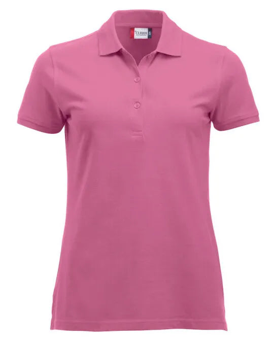 Clique - Short Sleeve Classic Marion - Bright Pink - Customisable POLO SHIRTS