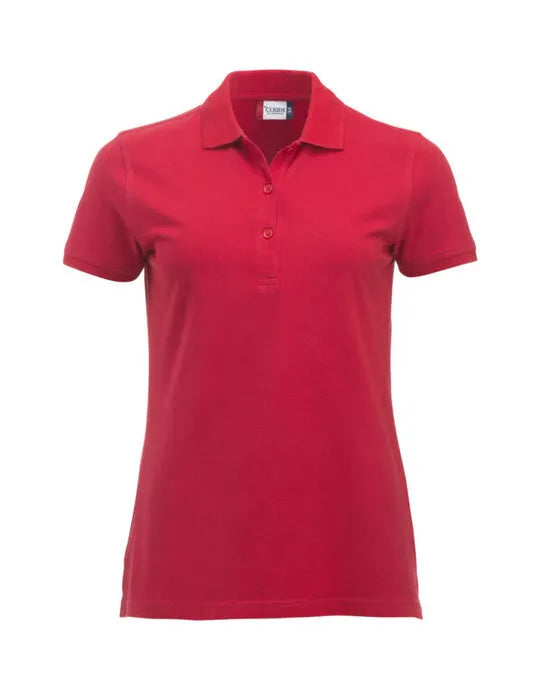 Clique - Short Sleeve Classic Marion - Red - Customisable POLO SHIRTS