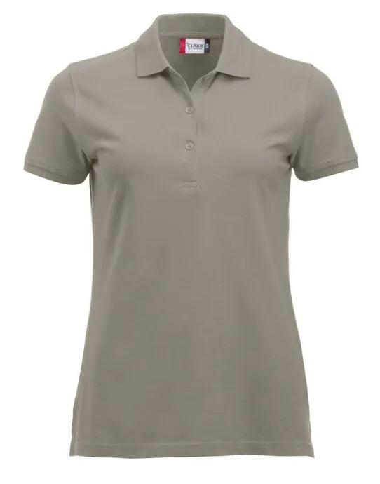 Clique - Short Sleeve Classic Marion - Silver - Customisable POLO SHIRTS