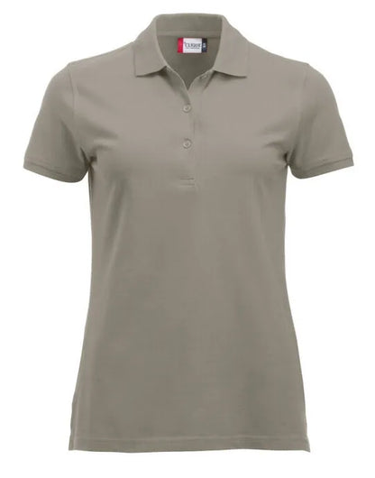 Clique - Short Sleeve Classic Marion - Silver - Customisable POLO SHIRTS