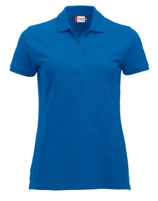 Clique - Short Sleeve Classic Marion - Royal Blue - Customisable POLO SHIRTS