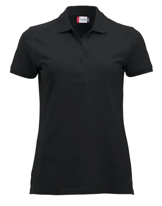 Clique - Short Sleeve Classic Marion - Black - Customisable POLO SHIRTS