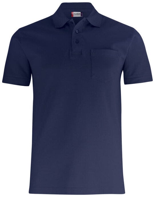 Clique Basic Polo With Pocket Cq028255