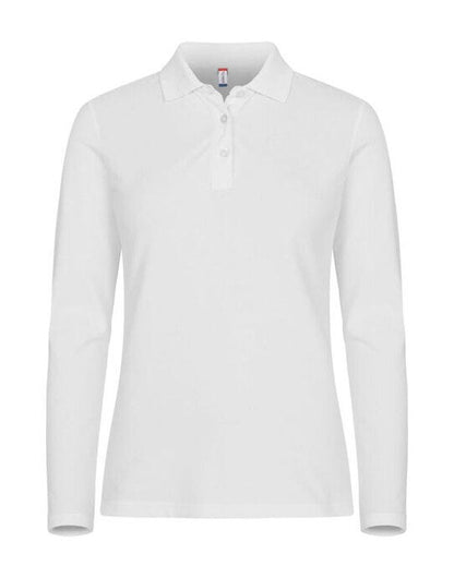 Clique Stretch Premium Polo L/S Women Cq028263