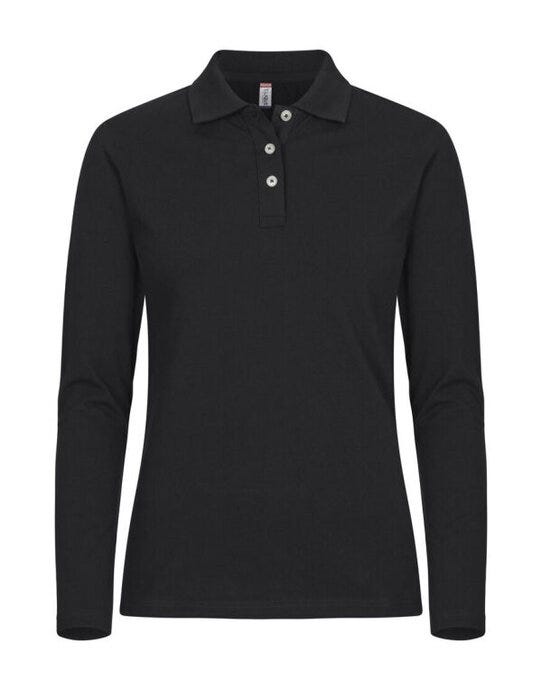 Clique Stretch Premium Polo L/S Women Cq028263