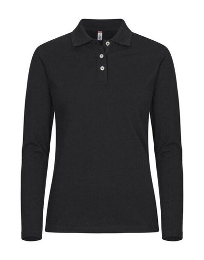 Clique Stretch Premium Polo L/S Women Cq028263